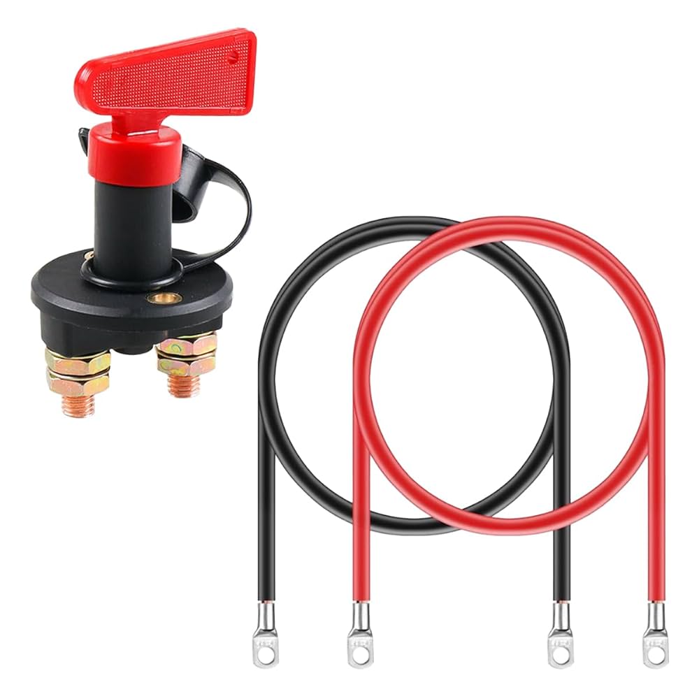 Amazon.co.jp: SALUDABLE バッテリー キルスイッチ 12-24V